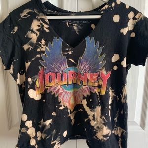 Custom Distressed band tee